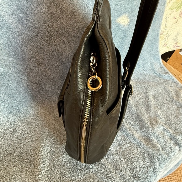 Women’s leather backpack purse - Picture 4 of 13